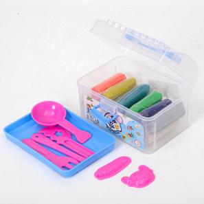 12 colors play dough cutters tools set