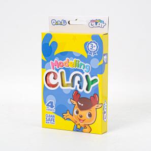 4colors Creative diy toys modeling clay non air dry soft clay plasticine modelling clay for kids 