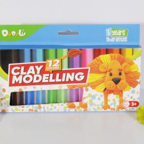 12colors Creative diy toys modeling clay non air dry soft clay plasticine modelling clay for kids 