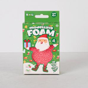 Christmas Play foam clay with tools non dry gifts for kids