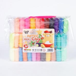 Light clay 36color air dry clay jump clay bouncing putty candy bag gifts for kids - 副本