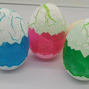 Dinosaur egg Crystal slime  gifts for kids diy 