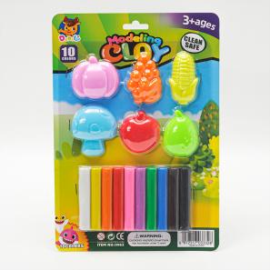 10colors Creative diy toys modeling clay blister gifts toys  - 副本