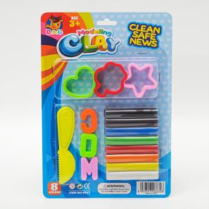 8colors Creative diy toys modeling clay blister gifts toys 