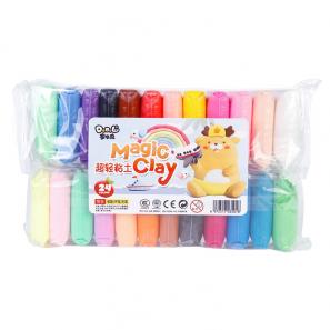 Light clay 24color air dry clay jump clay bouncing putty candy bag gifts for kids