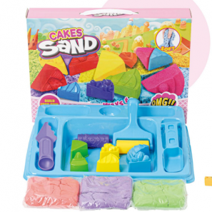 Creative diy magic Sand set toys cotton sand stretch sand gifts toys set 